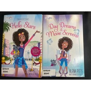 Set of 2 Faithgirlz Lena in the Spotlight Hello Stars & Day Dreams Movie Screens